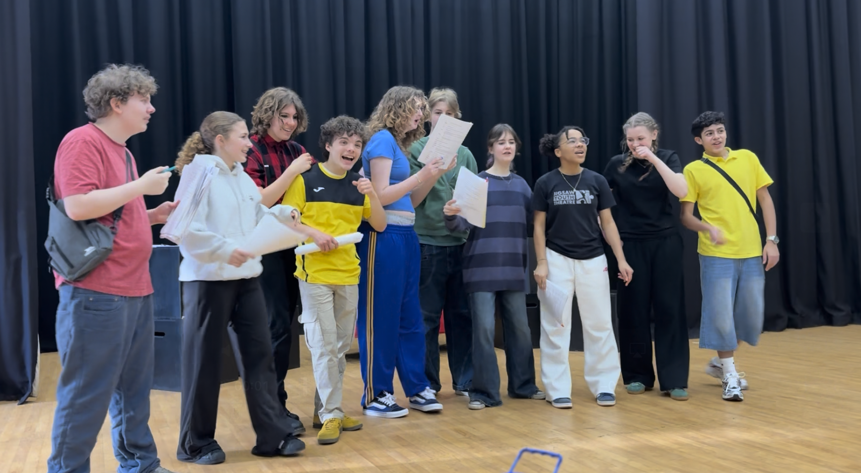 Jigsaw Arts Balham takes to the stage at Theatre Peckham with National Theatre Connections